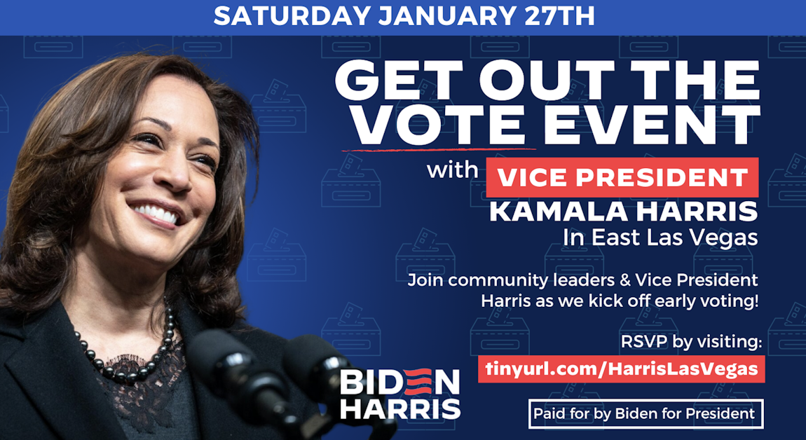 Early Vote Event with Vice President Kamala Harris in East Las Vegas